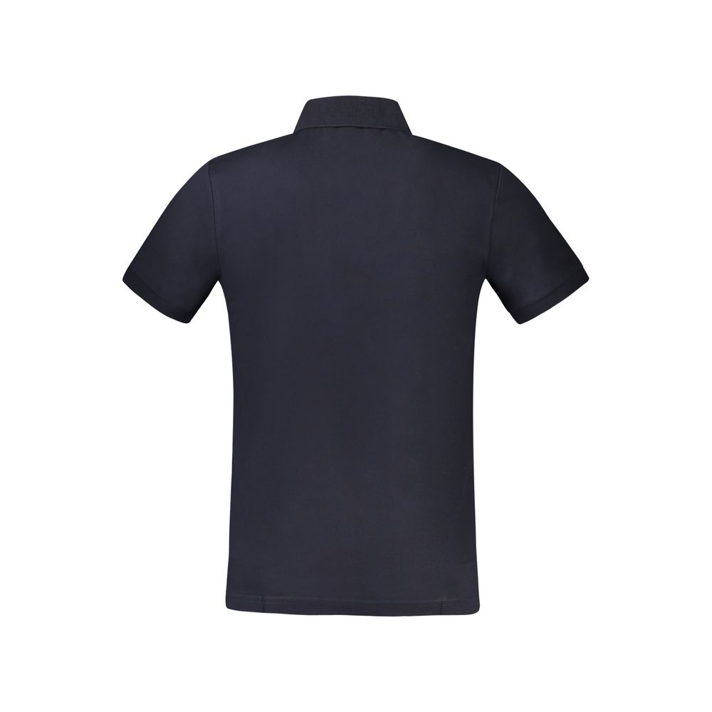 Hugo Boss Men's Blue Cotton Polo Shirt