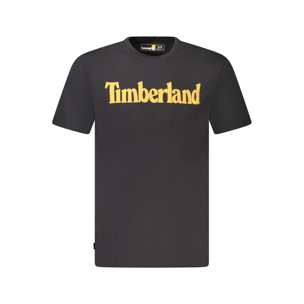 Timberland Men's Black Organic Cotton T-Shirt