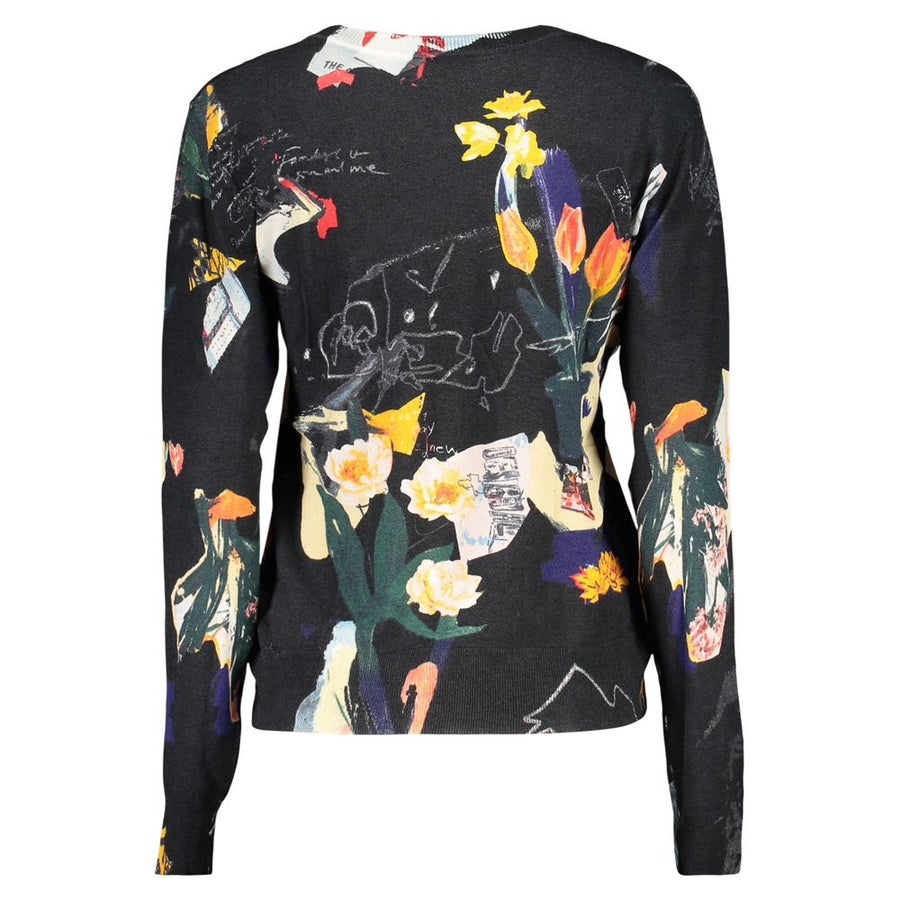 Desigual Women's Black Viscose Jumper
