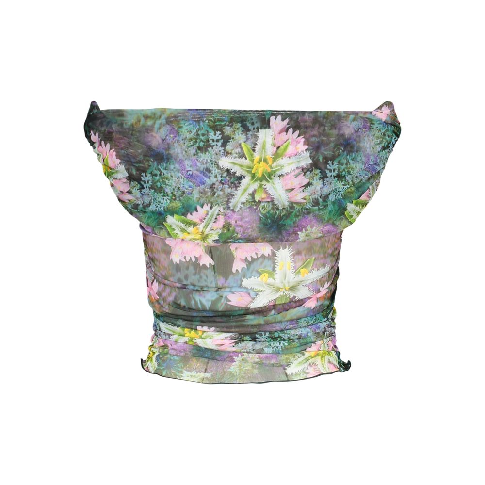 Desigual Women's Green Cotton T-Shirt