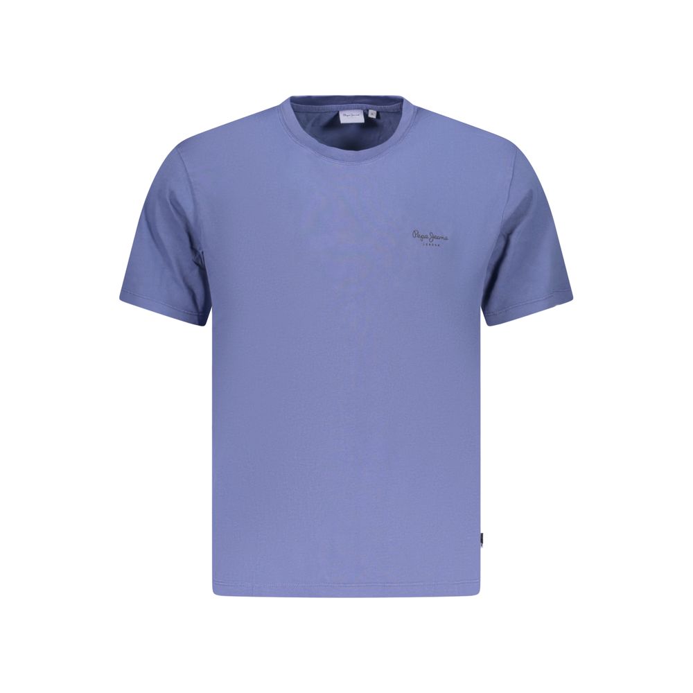 Pepe Jeans Men's Blue Cotton T-Shirt