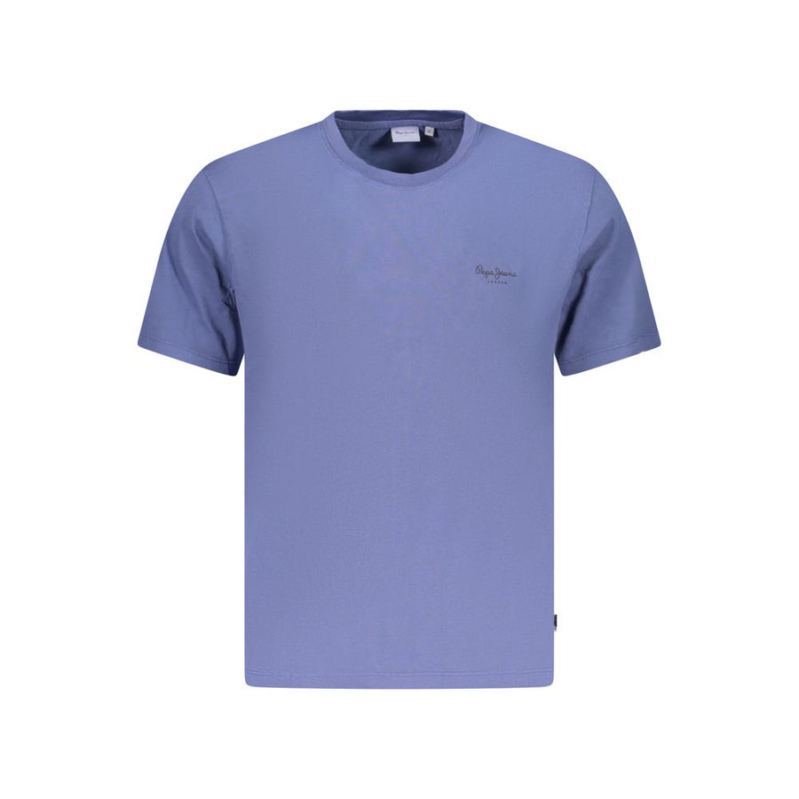 Pepe Jeans Blaues Baumwoll-T-Shirt für Herren