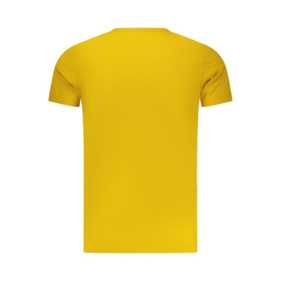 Pepe Jeans Gelbes Baumwoll-T-Shirt für Herren