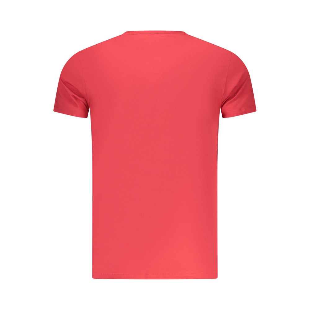 Pepe Jeans Men's Red Cotton T-Shirt