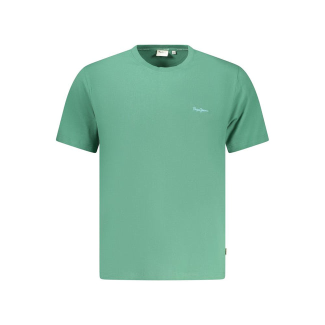Pepe Jeans Verde Baumwoll-T-Shirt für Herren