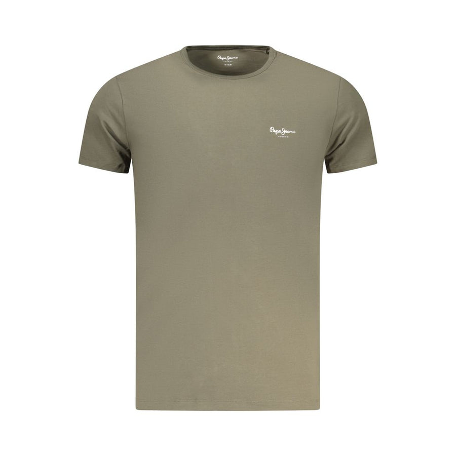 Pepe Jeans Herren-T-Shirt aus Verde-Baumwolle