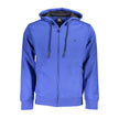 U.S. Grand Polo Blauer Baumwoll-Kapuzenpullover für Herren