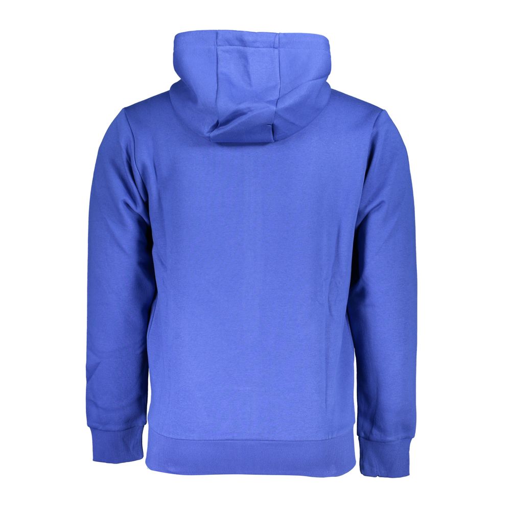 U.S. Grand Polo Blauer Baumwoll-Kapuzenpullover für Herren