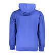 U.S. Grand Polo Blauer Baumwoll-Kapuzenpullover für Herren