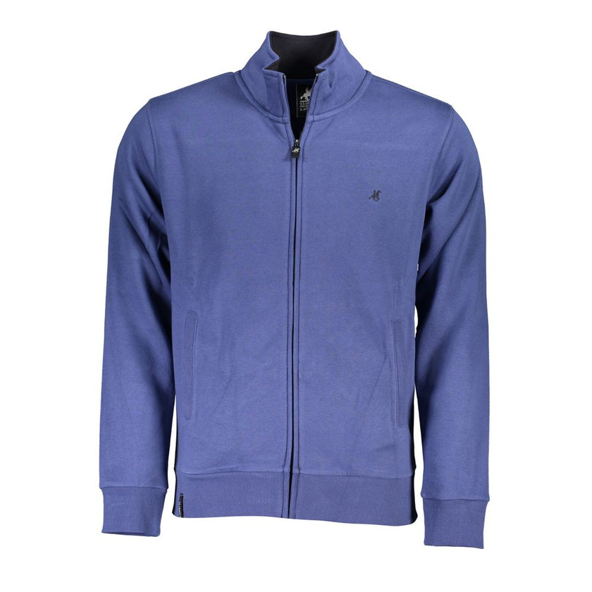 U.S. Grand Polo Blaues Baumwoll-Sweatshirt für Herren