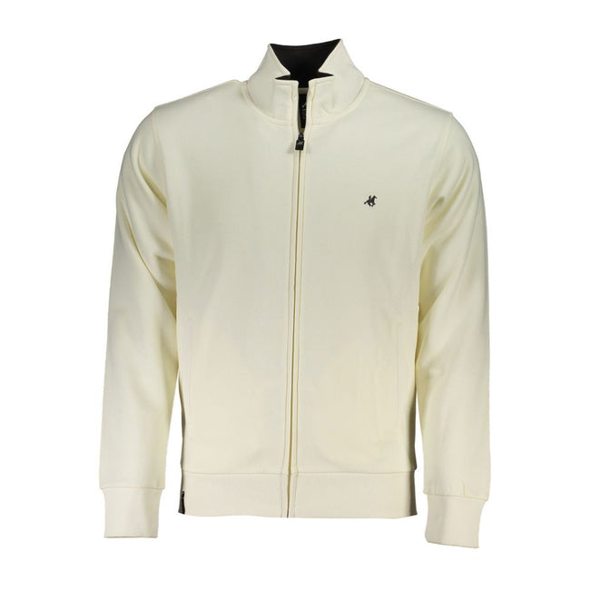 U.S. Grand Polo Bianco Baumwoll-Sweatshirt für Herren