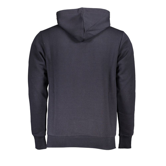 U.S. Grand Polo Blauer Baumwoll-Kapuzenpullover für Herren
