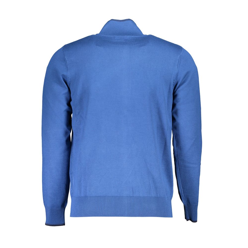 U.S. Grand Polo Schwarzer Herrenpullover aus Viskose