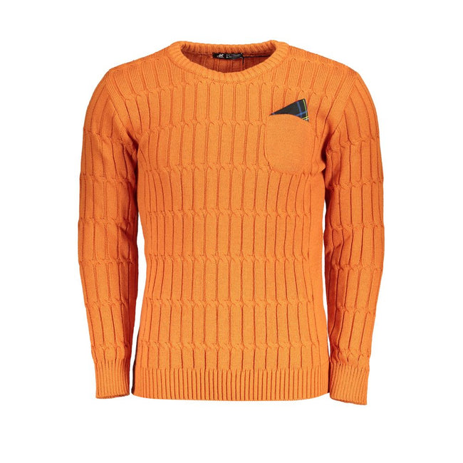 U.S. Grand Polo Orange Fabric Sweatshirt