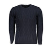 U.S. Grand Polo Blauer Herrenpullover aus Acryl