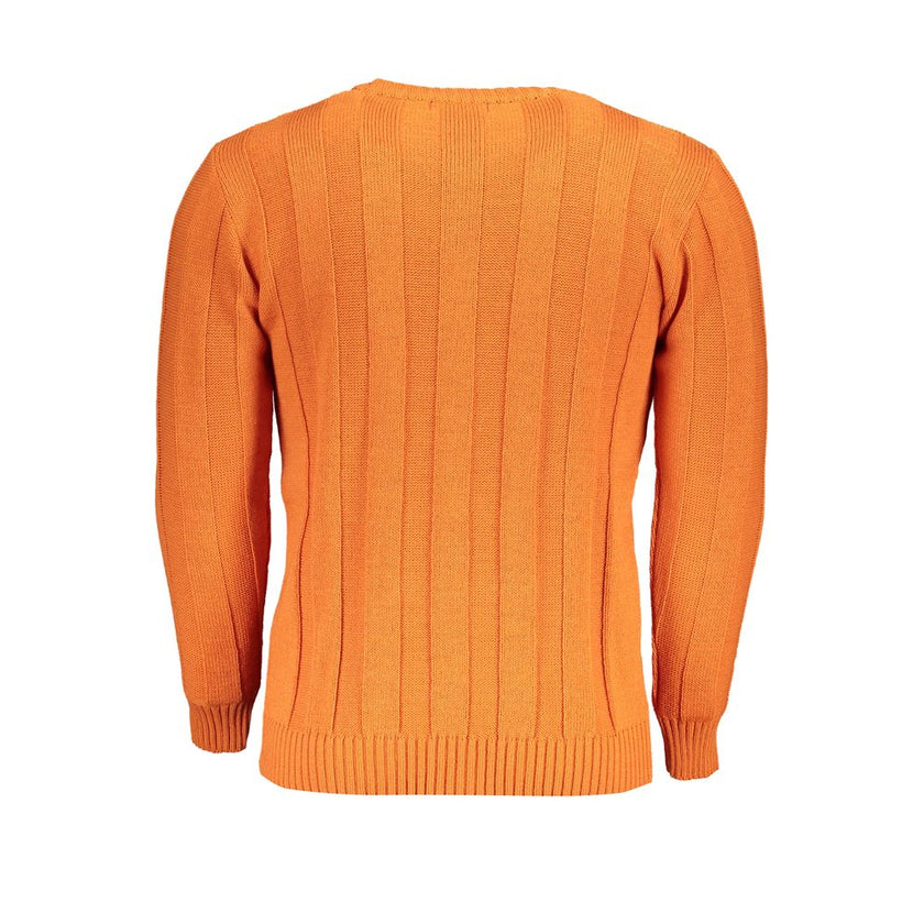 U.S. Grand Polo Orange Fabric Sweatshirt