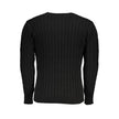 U.S. Grand Polo Schwarzer Sweatshirt aus Stoff
