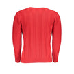 U.S. Grand Polo Roter Herrenpullover aus Acryl