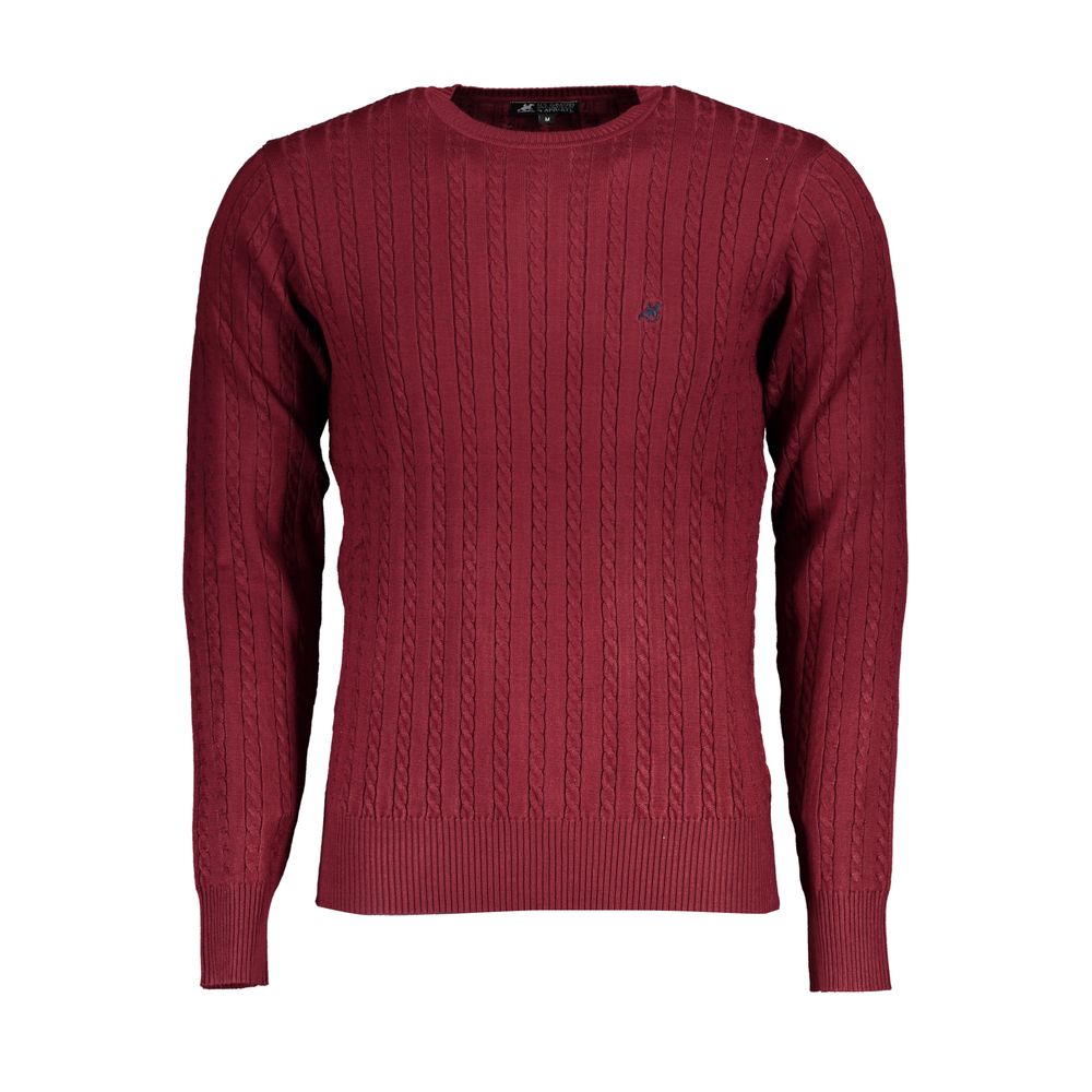 U.S. Grand Polo Rotes Nylon-Sweatshirt