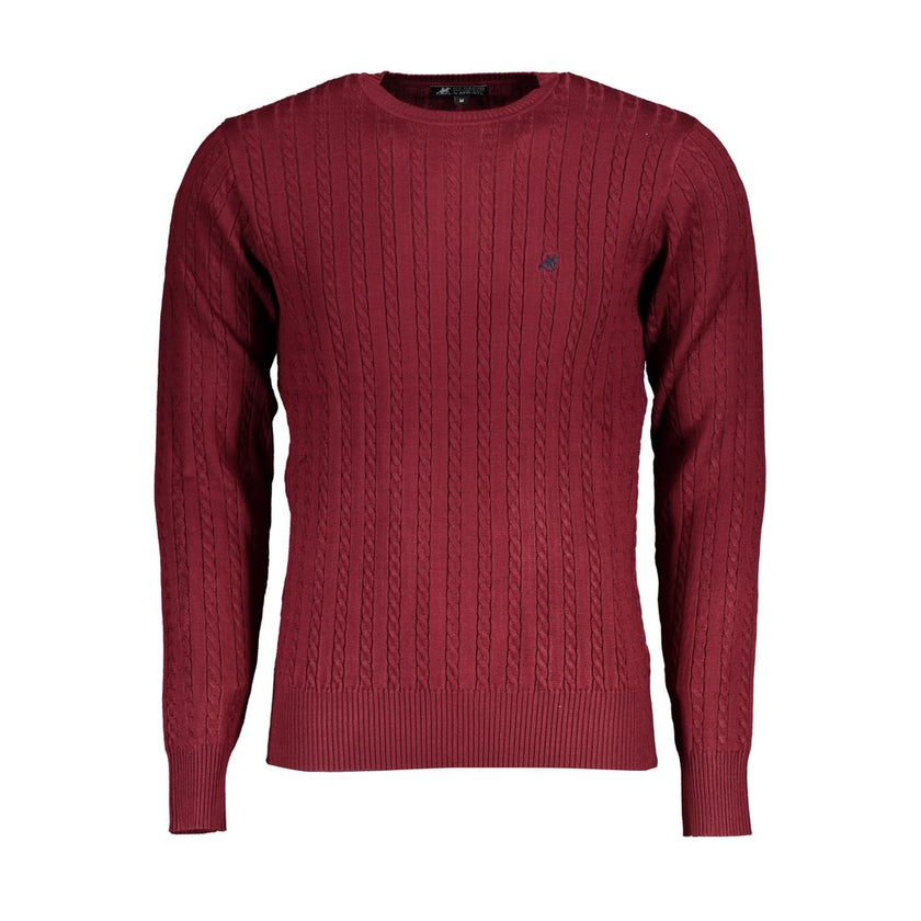 U.S. Grand Polo Rotes Nylon-Sweatshirt