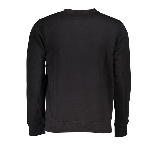U.S. Grand Polo Schwarzer Baumwoll-Sweatshirt