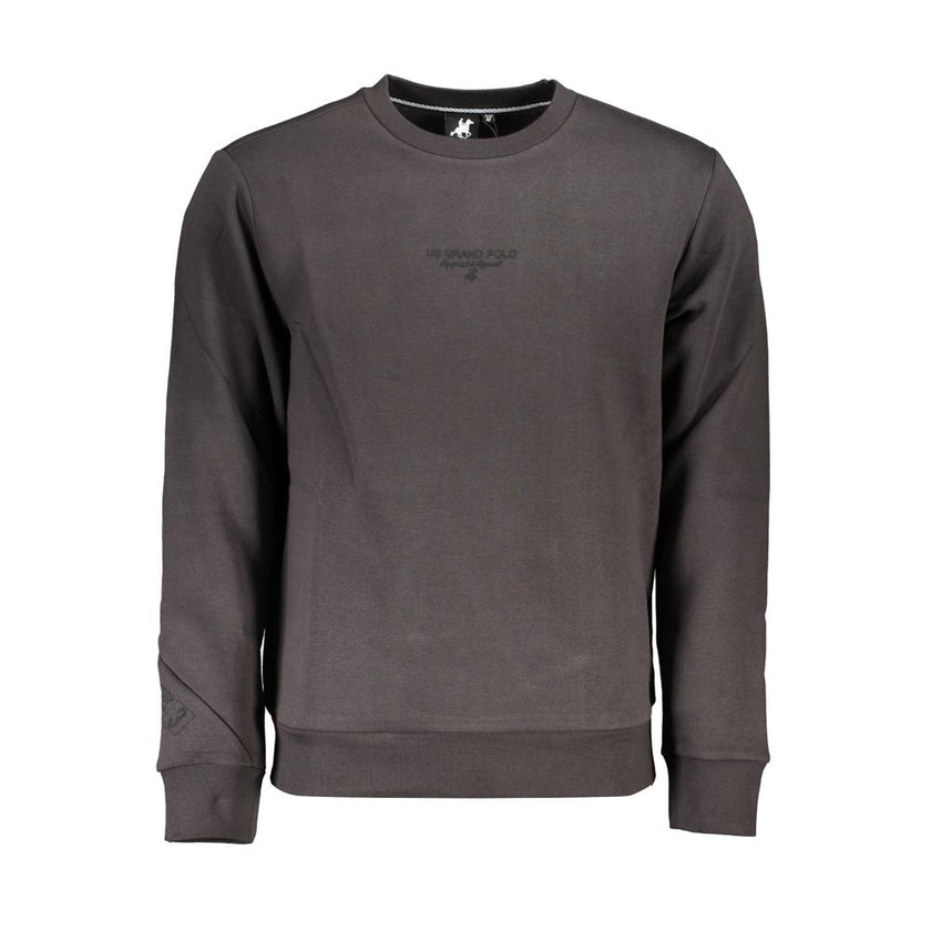 U.S. Grand Polo Grauer Baumwoll-Sweatshirt für Herren