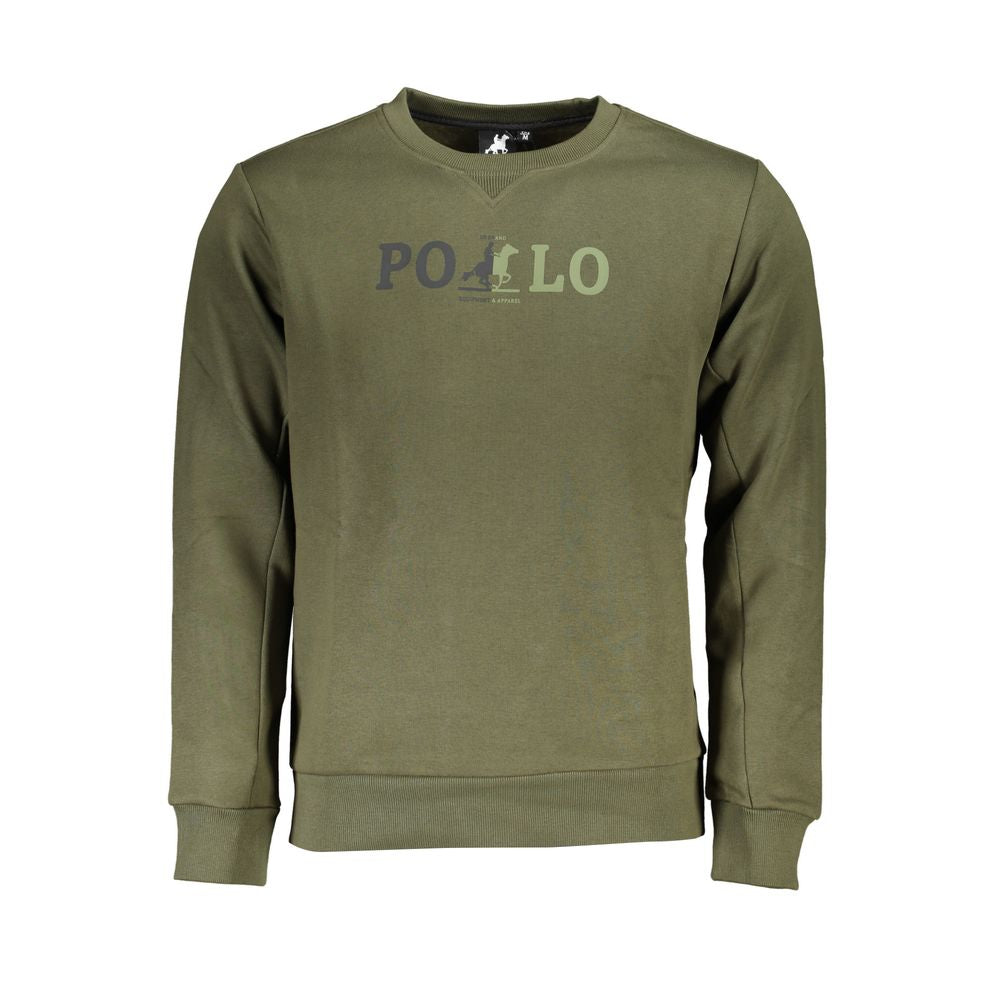 U.S. Grand Polo Verde Baumwoll-Sweatshirt für Herren