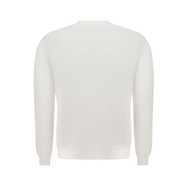 U.S. Grand Polo Weißes Baumwoll-Sweatshirt für Herren