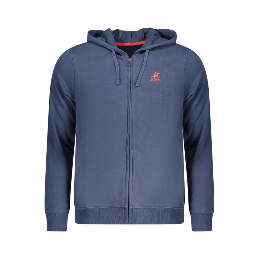 U.S. Grand Polo Blauer Baumwoll-Sweatshirt für Herren