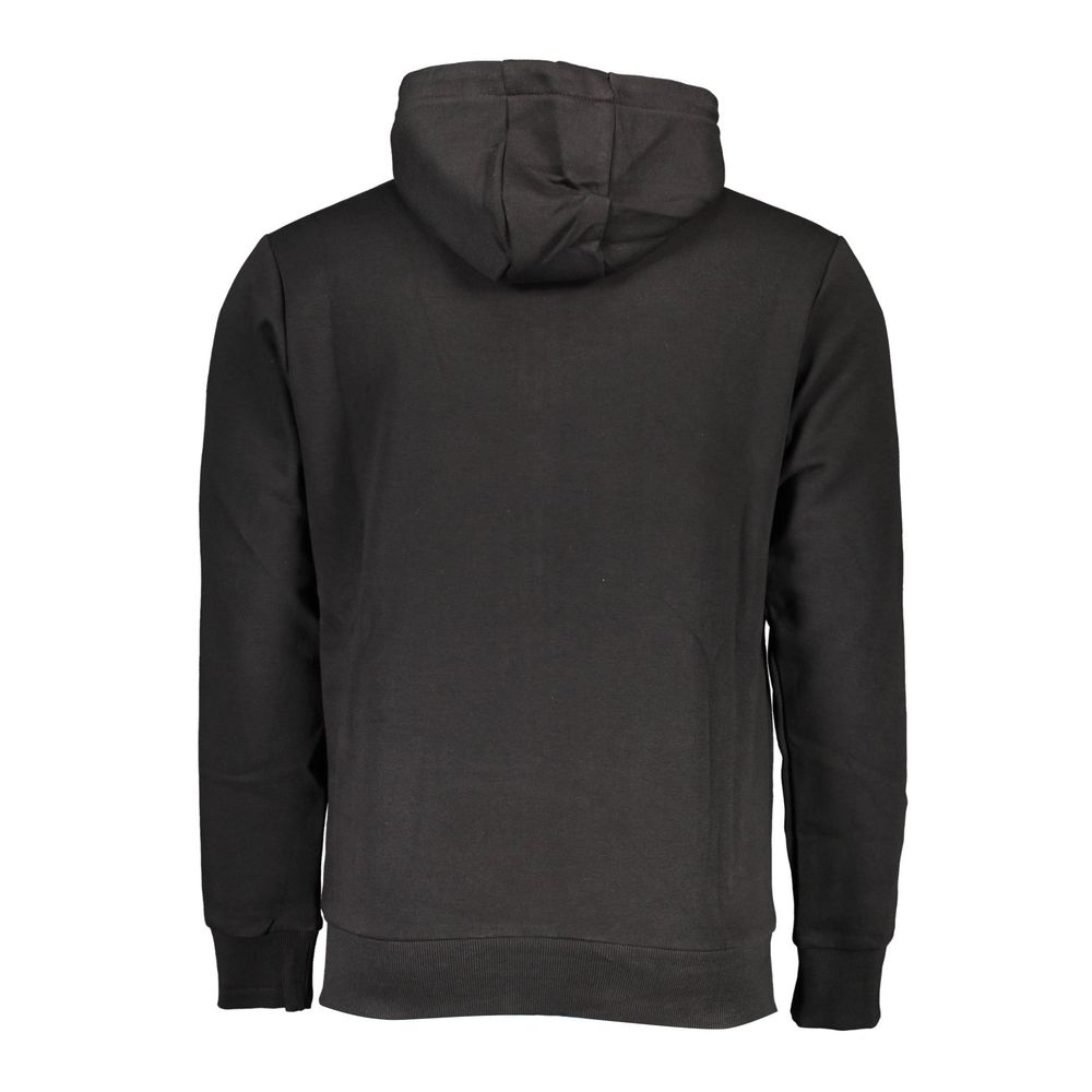 U.S. Grand Polo Schwarzer Herren-Hoodie aus Baumwolle
