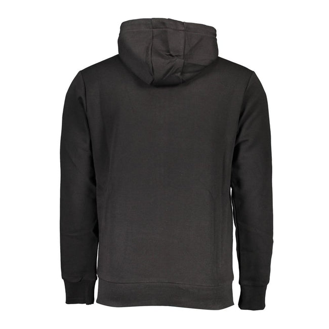 U.S. Grand Polo Schwarzer Herren-Hoodie aus Baumwolle