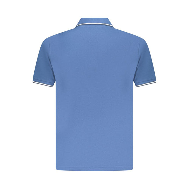U.S. Grand Polo Blaues Baumwoll-Poloshirt für Herren