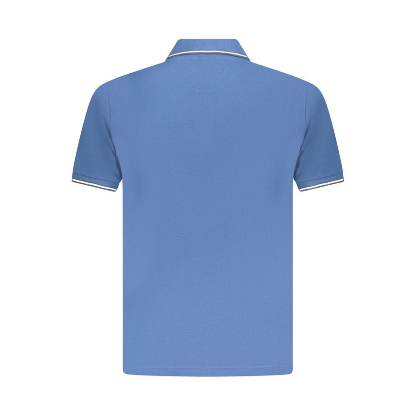 U.S. Grand Polo Blaues Baumwoll-Poloshirt für Herren