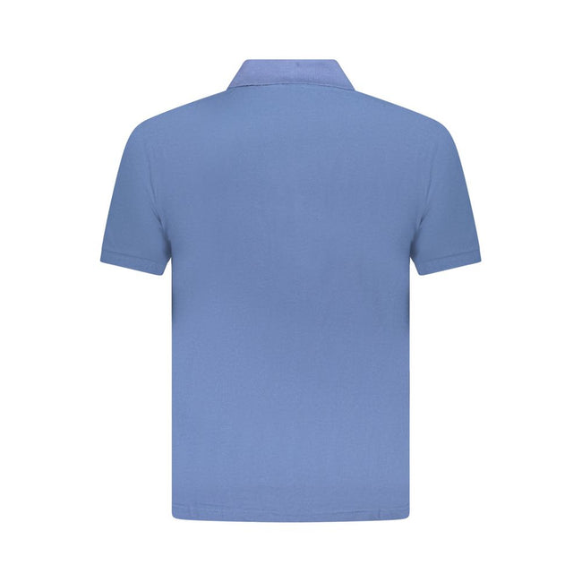 U.S. Grand Polo Blu Cotton Herren Poloshirt