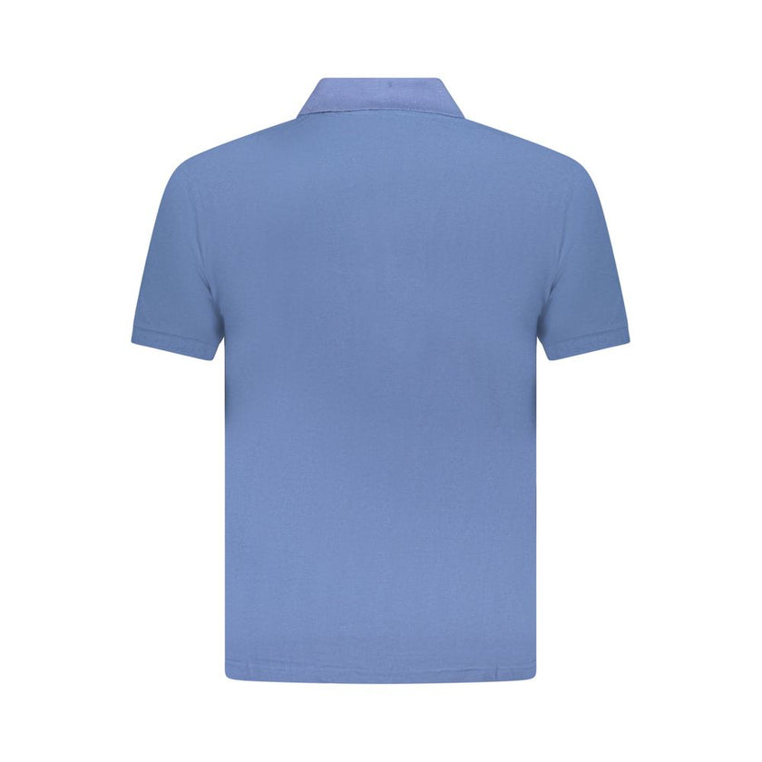 U.S. Grand Polo Blu Cotton Herren Poloshirt