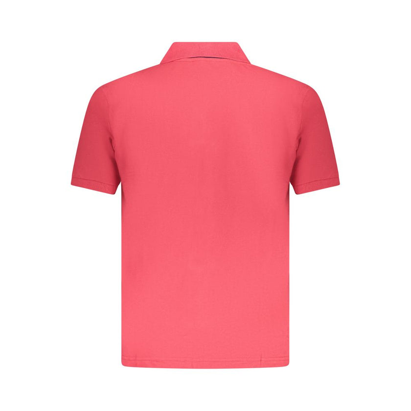 U.S. Grand Polo Rotes Herren-Poloshirt aus Baumwolle