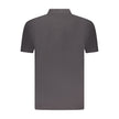 U.S. Grand Polo Schwarzes Herren-Poloshirt aus Baumwolle