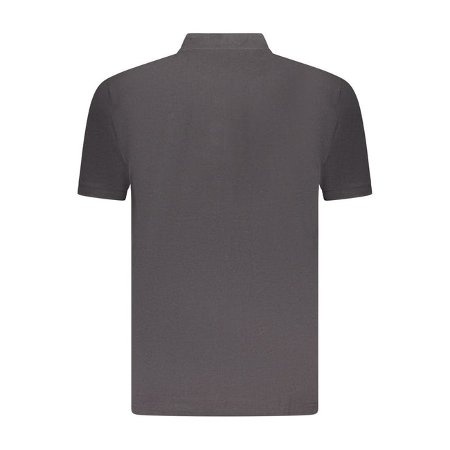 U.S. Grand Polo Schwarzes Herren-Poloshirt aus Baumwolle