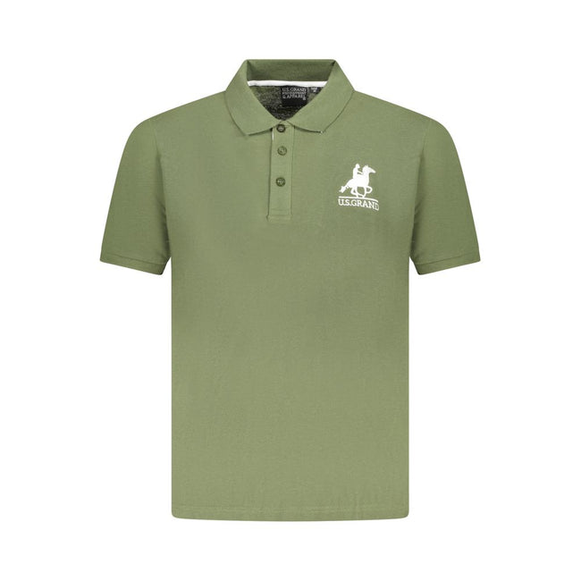 U.S. Grand Polo Verde Baumwoll-Poloshirt für Herren