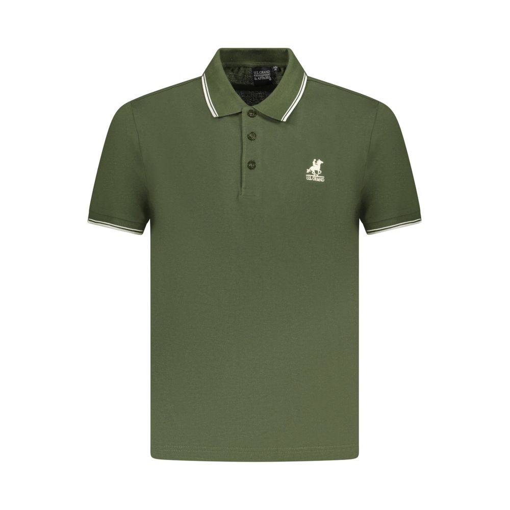 U.S. Grand Polo Verde Baumwoll-Poloshirt für Herren