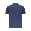 U.S. Grand Polo Blaues Herren-Poloshirt aus Baumwolle