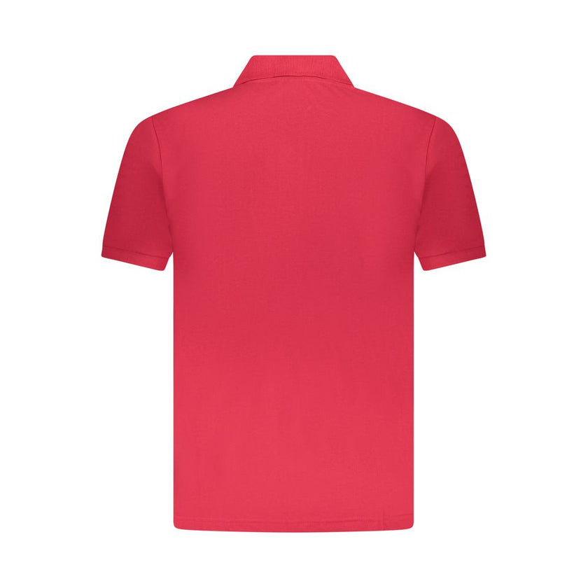 U.S. Grand Polo Rotes Herren-Poloshirt aus Baumwolle