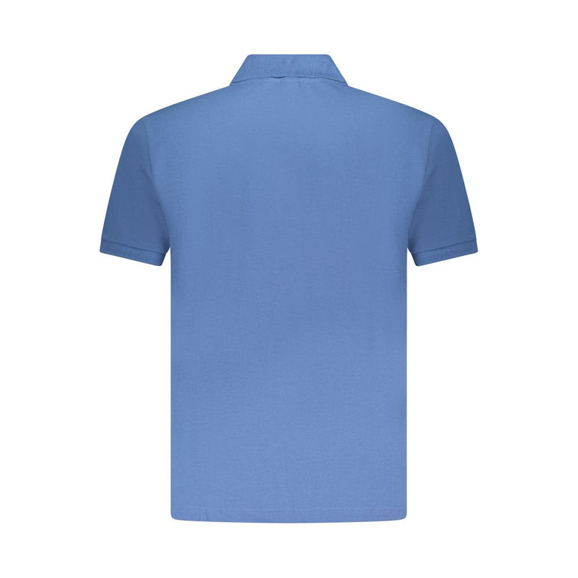 U.S. Grand Polo Blaues Baumwoll-Poloshirt für Herren