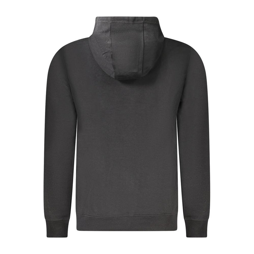 U.S. Grand Polo Schwarzer Baumwoll-Sweatshirt