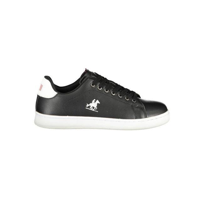 U.S. Grand Polo Schwarzer Sneaker aus Polyurethan für Herren