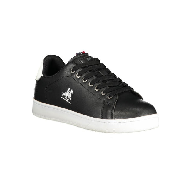 U.S. Grand Polo Schwarzer Sneaker aus Polyurethan für Herren