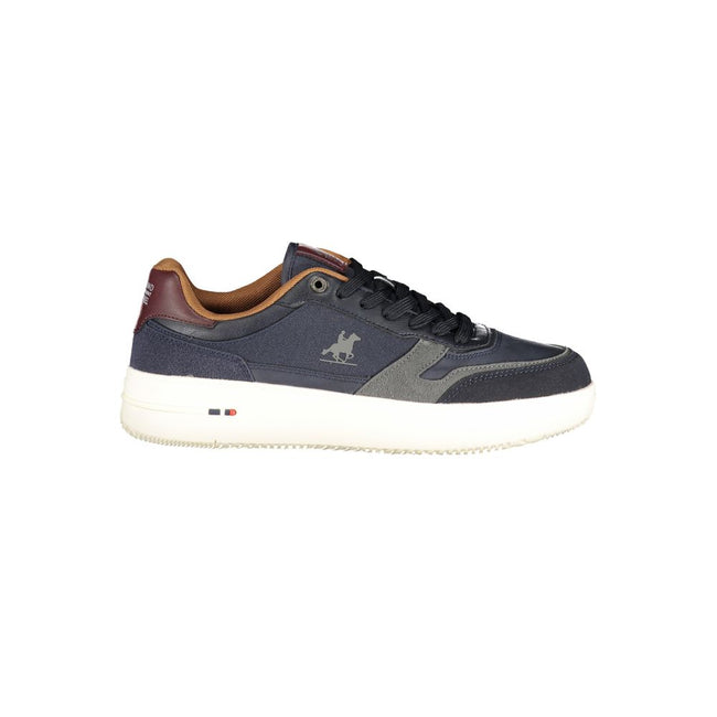 U.S. Grand Polo Blauer Herren-Sneaker aus Polyurethan