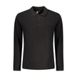 U.S. Grand Polo Schwarzes Herren-Poloshirt aus Baumwolle