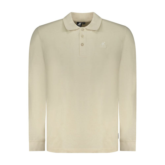 U.S. Grand Polo Beige Baumwoll-Herren-Poloshirt