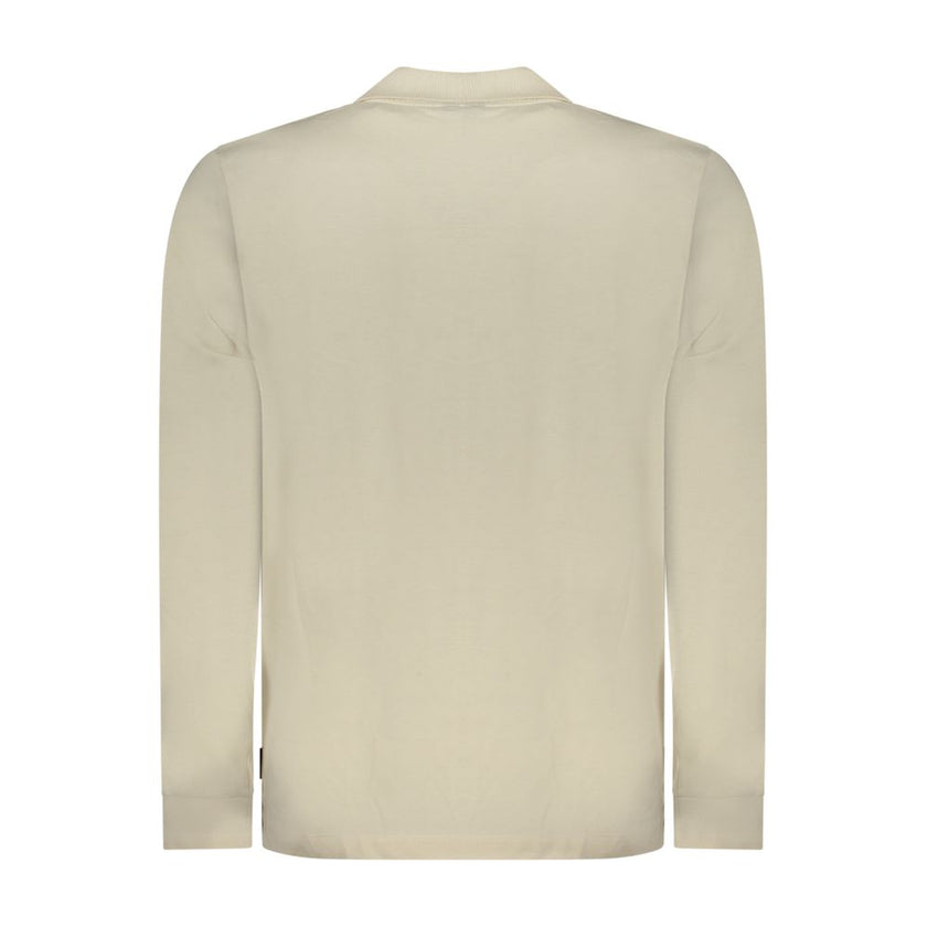 U.S. Grand Polo Beige Baumwoll-Herren-Poloshirt
